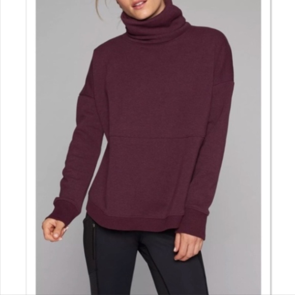 Athleta turtleneck sweatshirt Clearance